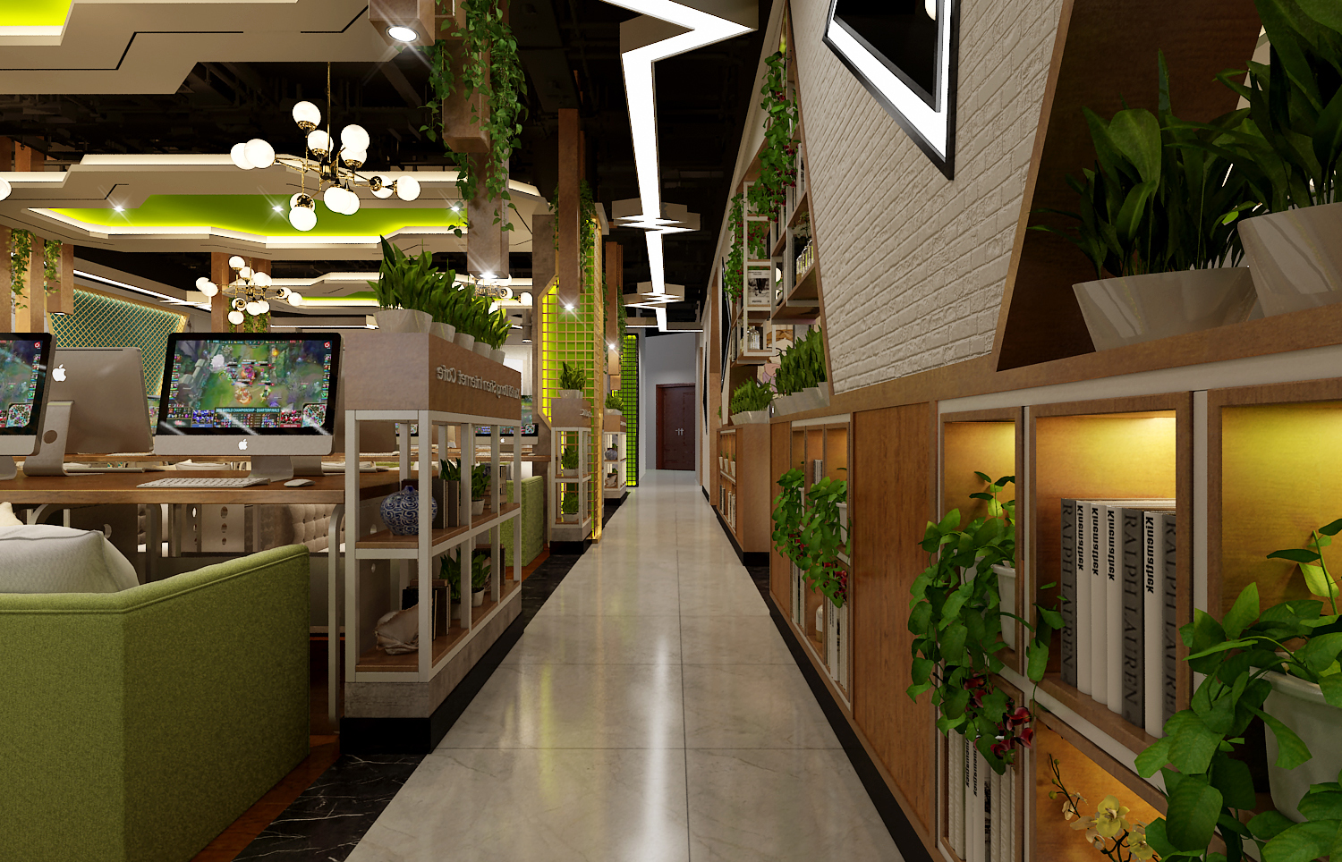 合肥网咖装修设计中的四个小诀窍